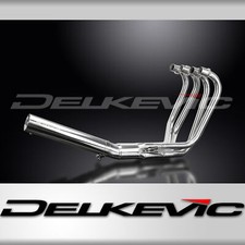 HONDA CB550F 1975-77 SCARICO COMPLETO 4-1 ACCIAIO INOX CLASSICO SILENZIATORE DRITTO