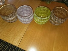 Set 4 bicchieri vintage MCM