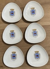 Set di sei piatti vintage