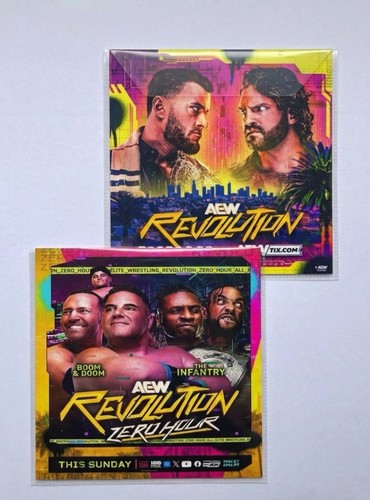 Dvd aew revolution 2026 - aew,