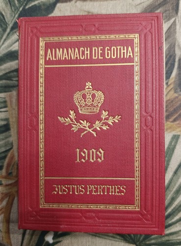 Almanach gotha 1909 justus - almanach,