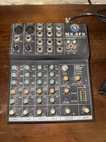Mixer 6fx - mixer, mx.6fx