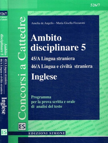 Ambito disciplinare 45ª - ambito,