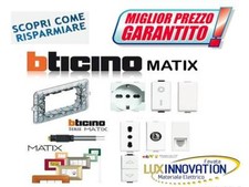 MIGLIOR PREZZO MATERIALE ELETTRICO BTICINO PRESE INTERRUTTORI PLACCHE BITICINO