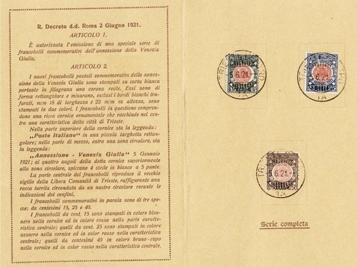 Regno italia primo - d'italia,