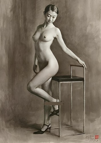 Quadro tela erotico arte - erotico,