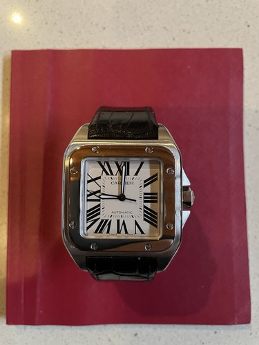 Cartier santos 100 full - cartier, xl