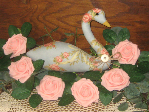 Cottage swan rose ciotola - cottage,