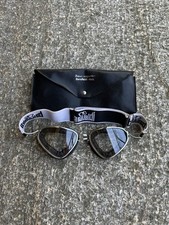 Baruffaldi - Vintage vtg motorcycle eyewear glasses 