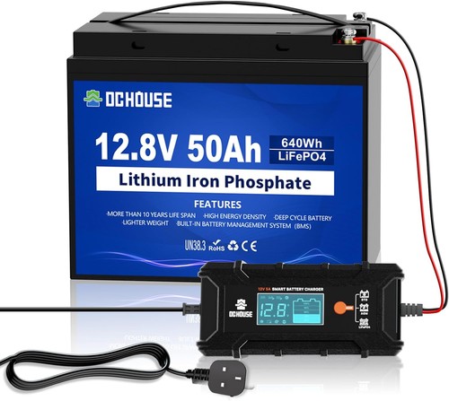 Batteria 12v 50ah - batteria, con