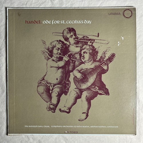 Handel ode for cecilia s - ode,