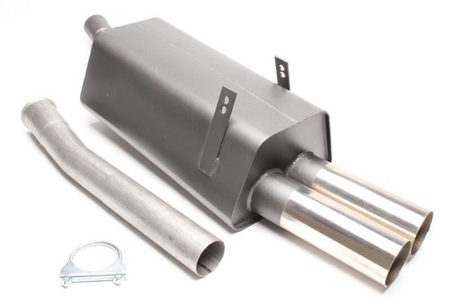 Scarico sportivo 2x76 - , mm