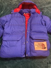Piumino Gucci x North Face blu