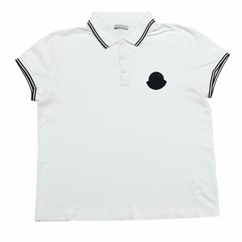 Polo moncler bianca - moncler,