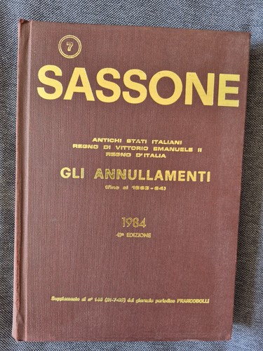 Sassone annullamenti fino al - annullamenti, (fino