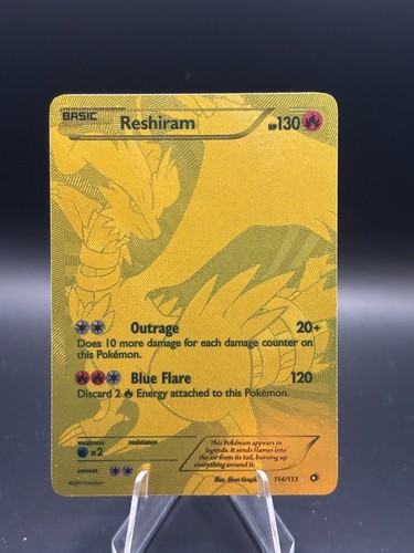Reshiram 114 full art - full, secret