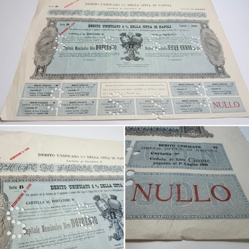 1929 debito unificato - debito,