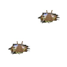  Set of 2 Stickers Muro