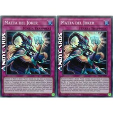 2x MATTA DEL JOKER • (Joker's Wild) • Super R • KICO IT007 • 1Ed • Yugioh!