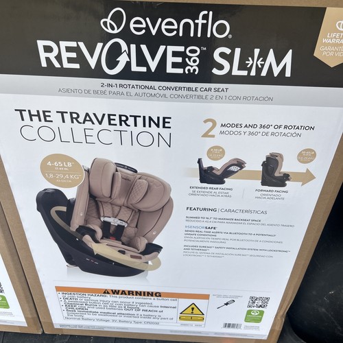 Evenflo revolve360 slim 1 - slim, 2-in-1