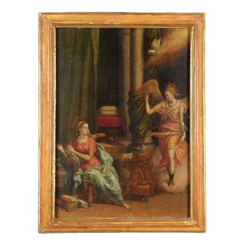 Quadro antico dipinto con - antico,