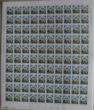 ITALIA - 1990 FOGLI  INTERI CASTELLI 50 LIRE CON MILLESIMO 1980 NUOVI MNH **AIV