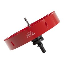 7 Pollici 178mm M42 Bi-Metallo Seghetto Foro Gambo Esagonale Foro Punta Trapano per Legno Plyw...