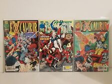 Excalibur #107 108 109  (Marvel Comics 1997) Lot Of 3 Bagged & boarded 