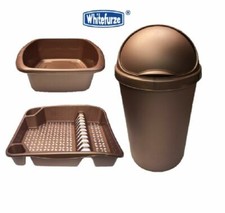 PATTUMIERA DA CUCINA ORO ROSA