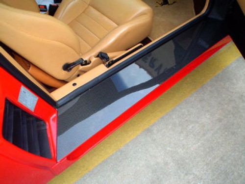 Carbonio battitacco per - battitacco,