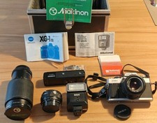 +Minolta XG-1 set fotocamera +