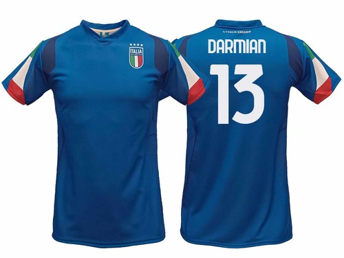 Maglia calcio italia - italia, figc
