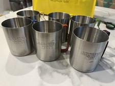 Set 6 Bicchieri Mug Absolut Mule / Rainbow - acciaio Cocktail