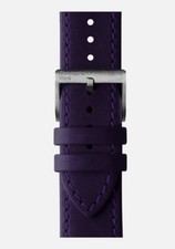 Cinturino Christopher Ward Bel Canto 22 mm viola Vacona® pelle titanio prezzo consigliato £ 90