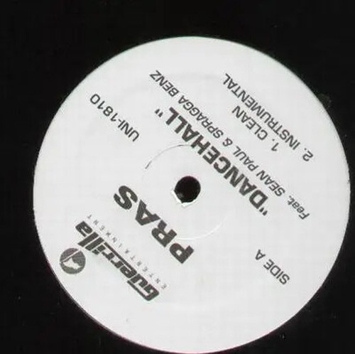 Pras dancehall vinile singolo - vinile,