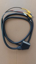Cavo scart 21 pin con uscita audio video composito 4 RCA.