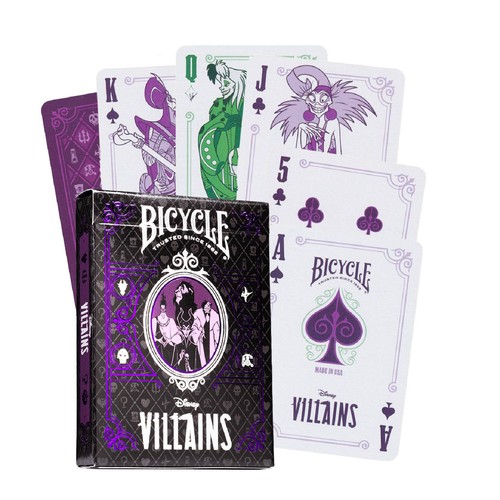Disney villains bicycle carte - bicycle,