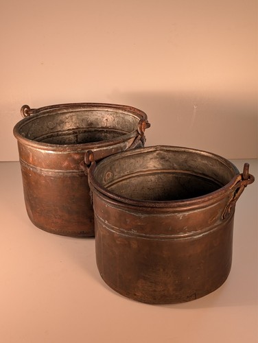 Antique copper apple butter - antique,