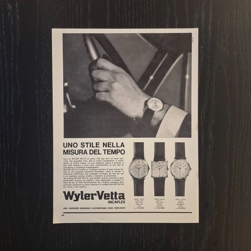 1963 wyler vetta orologi - wyler,