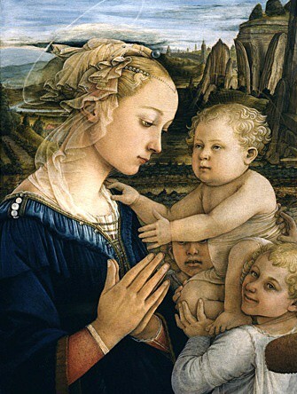 Quadro filippo lippi - quadro, madonna
