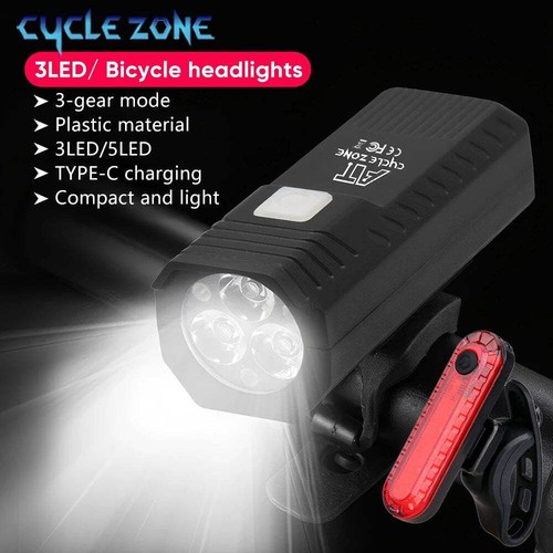 Set luci bici luce anteriore - luce,