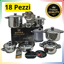 Batterie di pentole Acciaio