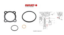 Ducati 848 1098 1198 Streetfighter Guarnizioni Scarico Olio Filtro Service Kit
