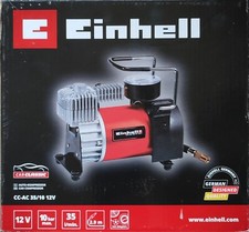 Einhell CC-AC 12V Compressore d'Aria per Auto - Rosso (2072112)
