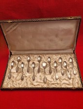 Servizio  Cucchiaini con Paletta Da Zucchero Tutto In Argento 800