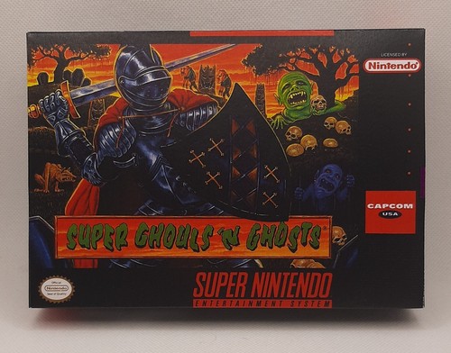 Snes super ghouls n ghosts - snes,