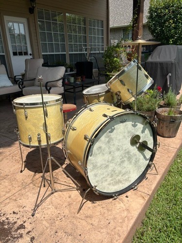 Wfl drum set - wfl, with
