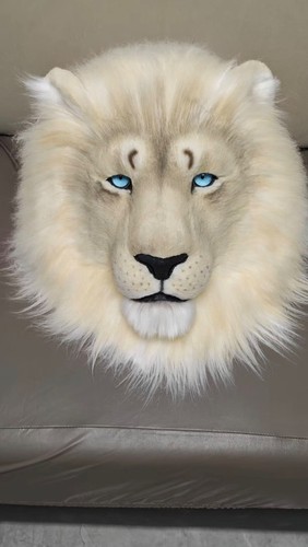 Maschera pelosa testa leone - maschera,