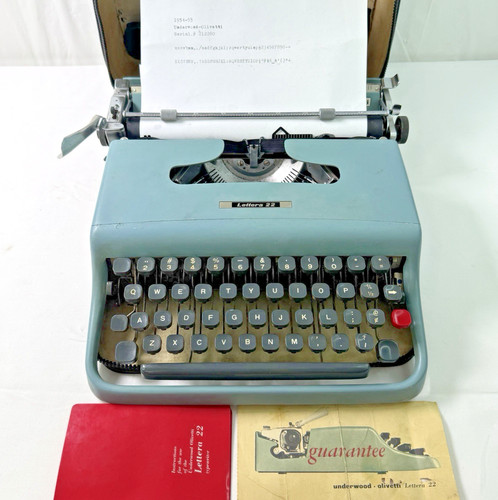 Macchina scrivere manuale - macchina, da