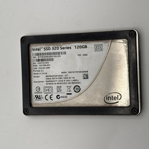 Intel ssd 320 - ssd,